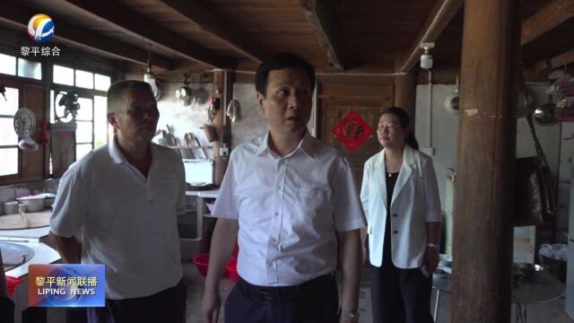 王春雷到岩洞镇调研"水改""电改"工作