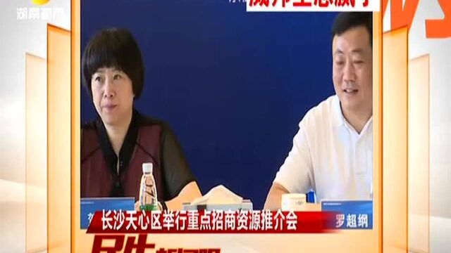 长沙天心区举行重点招商资源推介会