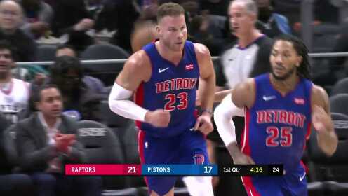 《NBA全场集锦》抢断反击妙传连线 罗斯助攻格里芬飞身上篮得手