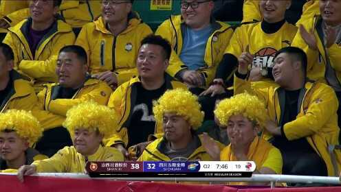 《CBA全场集锦》【得分】直捣黄龙强硬2+1 富兰克林反击快攻上篮一条龙
