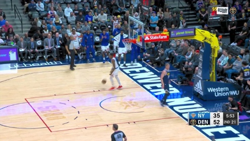 《NBA全场集锦》攻防一体！尼利基纳抢断反击一条龙暴扣