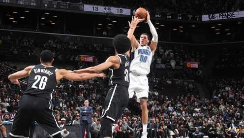 《NBA全场集锦》【球星】戈登vs篮网集锦 全场27+10末节致命封盖助队险胜