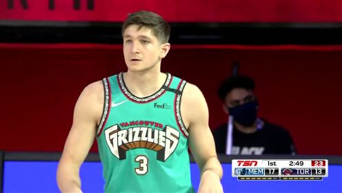 《NBA全场集锦》【纯享】灰熊vs猛龙精华回放 西亚卡姆26分猛龙后程发力屠杀灰熊