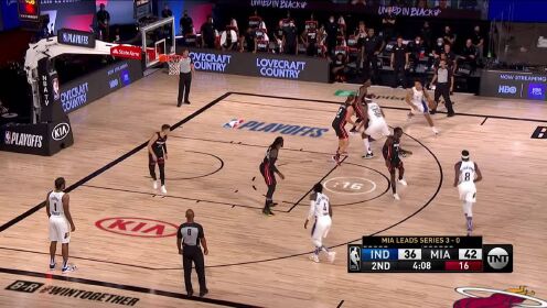 《NBA全场回放》【回放】步行者vs热火 第2节