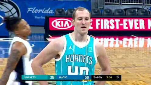 《NBA全场回放》NBA季前赛：黄蜂vs魔术第2节中文解说回放