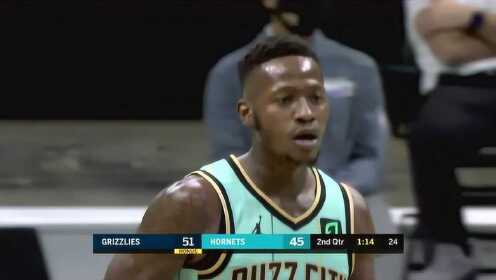 《NBA全场集锦》灰熊vs黄蜂第2节中文解说回放