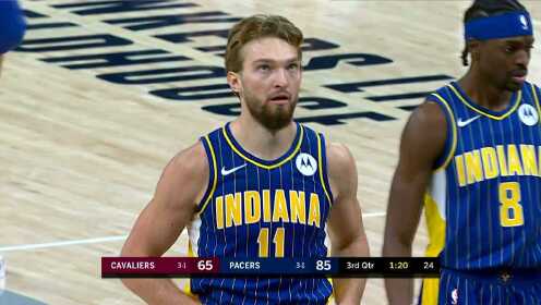 《NBA全场集锦》骑士vs步行者第3节中文解说回放