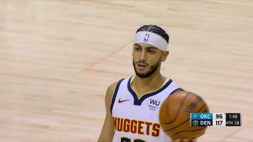 《NBA全场集锦》雷霆vs掘金第4节中文解说回放