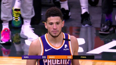 《NBA全场集锦》【原声】太阳111-112魔术 富尼耶上篮致胜布克错失绝杀