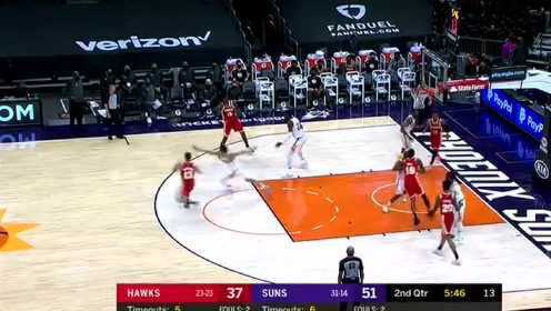 《NBA全场集锦》老鹰vs太阳中文解说全场回放