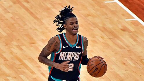 《NBA全场集锦》【球星】莫兰特vs爵士集锦 单人空砍36分7助攻力压全场难复仇