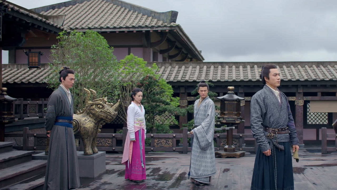 《三国机密之潜龙在渊》第35集03:司马懿挑衅杨修,反遭杨修刺伤