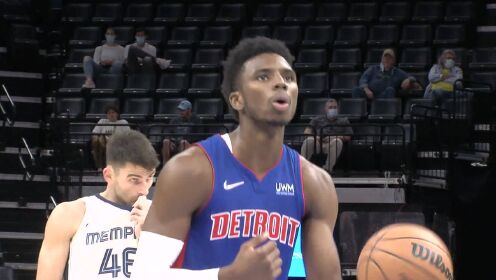 《NBA全场集锦》【纯享】活塞vs灰熊精华回放 莫兰特全场最高24+5率队大胜