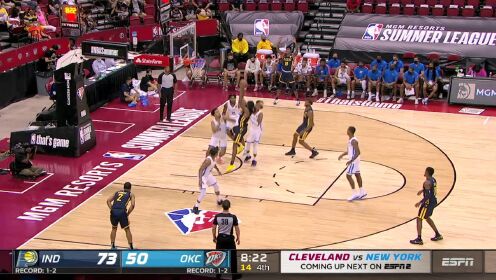 《NBA全场集锦》【原声】步行者95-61雷霆 杜阿尔特全场最高19分步行者大胜雷霆