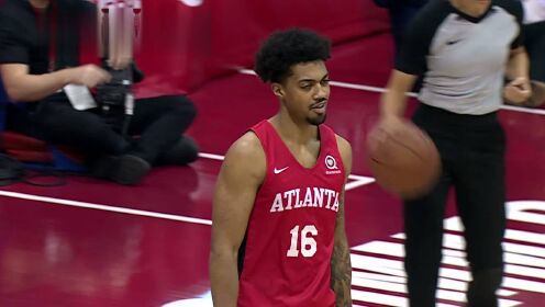 《NBA全场集锦》NBA夏季联赛：老鹰vs步行者第1节英文原声回放