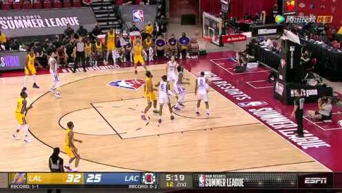 《NBA全场集锦》【纯享】湖人vs快船精华回放 湖人末节顶住压力险胜快船