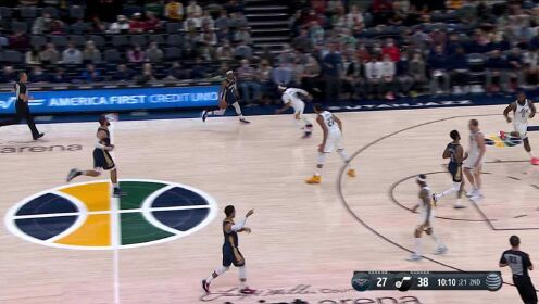 《NBA全场集锦》【回放】NBA季前赛：鹈鹕vs爵士第2节中文解说回放