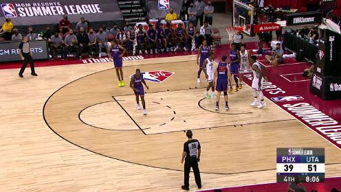 《NBA全场集锦》【原声】太阳57-63爵士 爵士多点开花制霸攻防轻取太阳