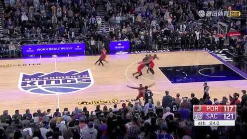 《NBA全场集锦》边线发球果然是世界性难题 麦科勒姆发球5秒违例错失关键追分回合