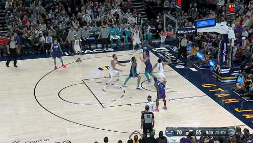 《NBA全场集锦》【原声】黄蜂102-112爵士 戈贝尔双20+送黄蜂3连败