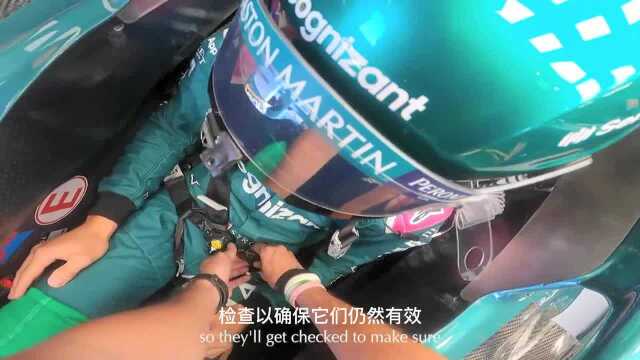 F1安全赛车必要设备:安全带