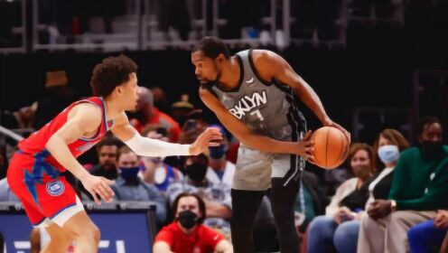 《NBA全场集锦》【原声】篮网116-104活塞 杜兰特51分创纪录篮网送活塞12连败