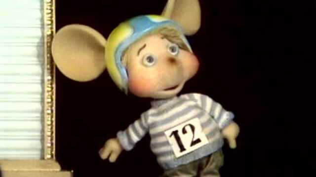 Topo Gigio Prepares For A Football Game