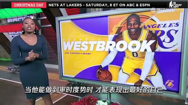 赛前ESPN短片:onscreen解析威少为何是湖人的关键因素