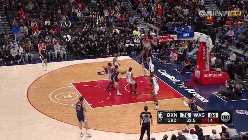 《NBA全场集锦》【原声】篮网110-113奇才 欧文空砍31+5+6难阻10连败