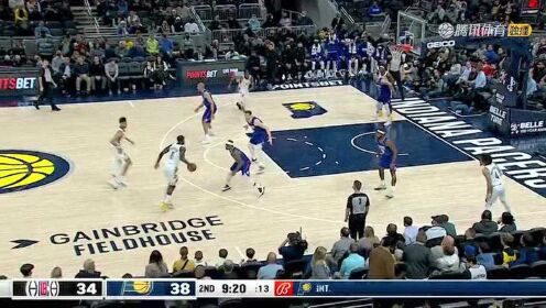 《NBA全场集锦》师弟失误不断送机会！血布反击空中接力助飞哈腾