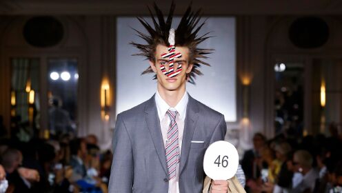 巴黎男装周|THOMBROWNE2023春夏系列时装秀_综艺_高清完整版视频在线观看_腾讯视频