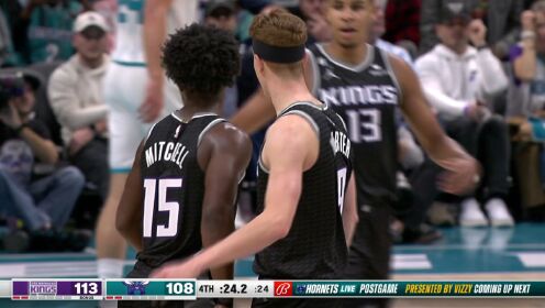 《NBA全场集锦》【纯享】国王vs黄蜂精华回放 国王半场逆袭终结连败