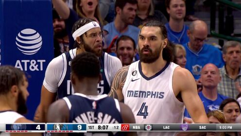 《达拉斯独行侠》NBA常规赛：灰熊vs独行侠第1节 中文解说回放
