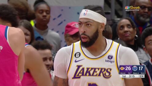 《NBA全场集锦》【原声】湖人130-119奇才 詹姆斯29+8浓眉狂砍赛季新高55+17率队喜提3连胜