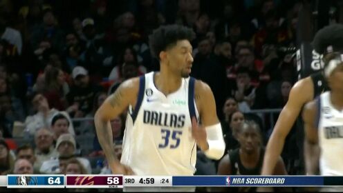 《NBA骑士》NBA常规赛：独行侠vs骑士第3节 英文解说回放