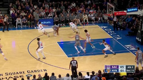 《NBA全场集锦》一鼓作气击溃敌军 兰德尔爆扣三分连续发难打懵国王