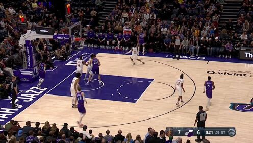 《NBA全场集锦》接球开火毫不手软 克拉克森祭出穿云箭正中靶心