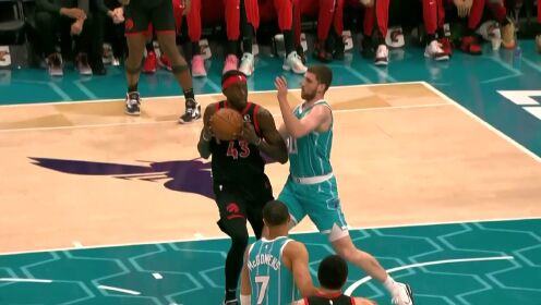 《NBA全场集锦》一骑绝尘遥遥领先 西亚卡姆手疾眼快策动反击长驱直入打成2+1