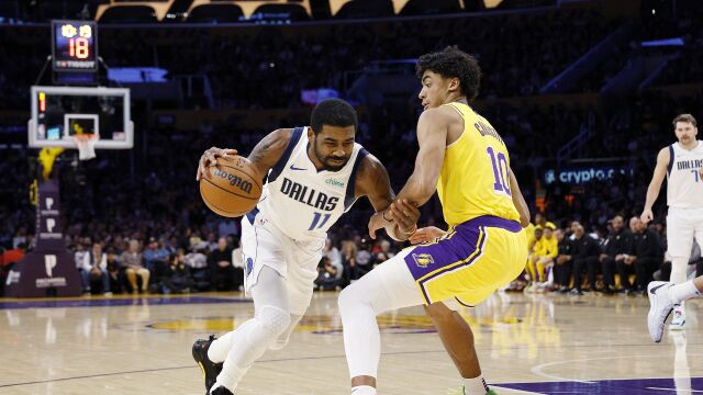 独行侠vs湖人五佳球 欧文绝命三分一锤定音 詹姆斯暴扣势大力沉