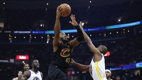 《NBA骑士》【球星】米切尔vs勇士集锦 延续上场手感拿下全场最高31分