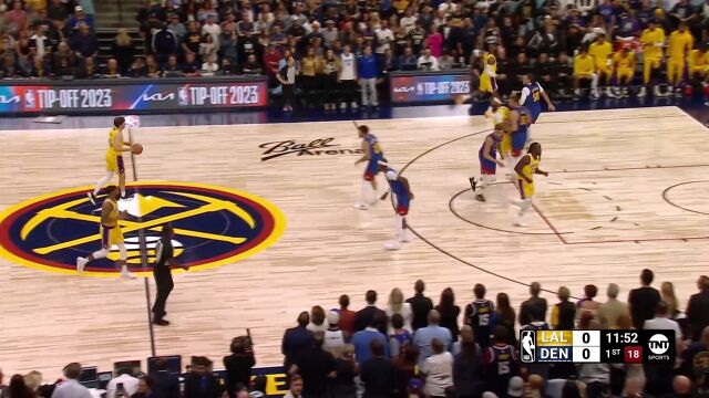NBA：约基奇三双打爆浓眉 掘金获开门红
