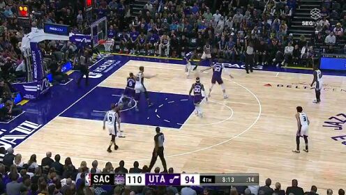 《NBA全场集锦》【回放】国王vs爵士第4节英文原声回放