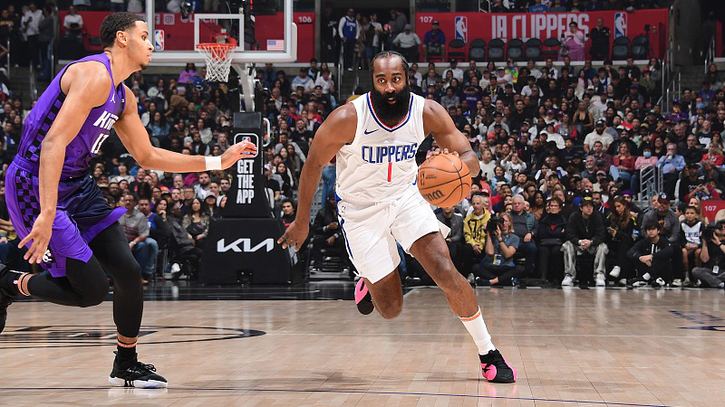 【球星】哈登vs国王集锦 全场20 5 8欧洲步上篮回忆满满