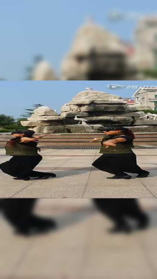 陶然水兵舞第二套教学1采红菱马王爷组合