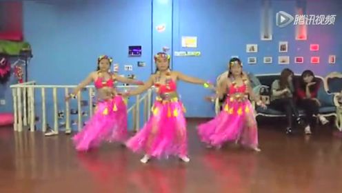 视频: 上海松江魅舞舞蹈 少儿舞蹈 草裙舞