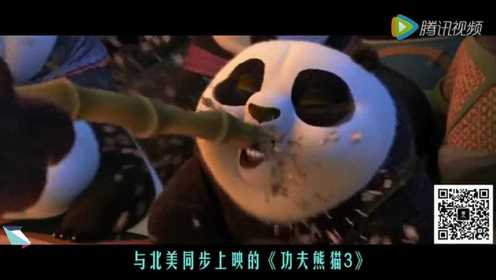 《功夫熊猫3》内地北美双夺冠提前引爆春节档