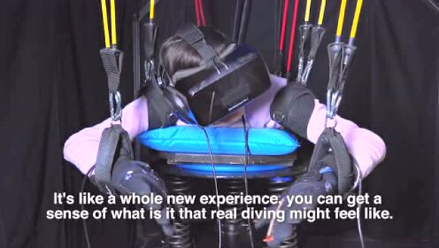 【爱范儿精选】VR 技术让残障人士体验潜水「MIT Amphibian」