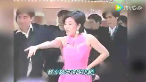 94年TVB台庆28个小鲜肉汪明荃伴舞 其中竟有古天乐钟汉良