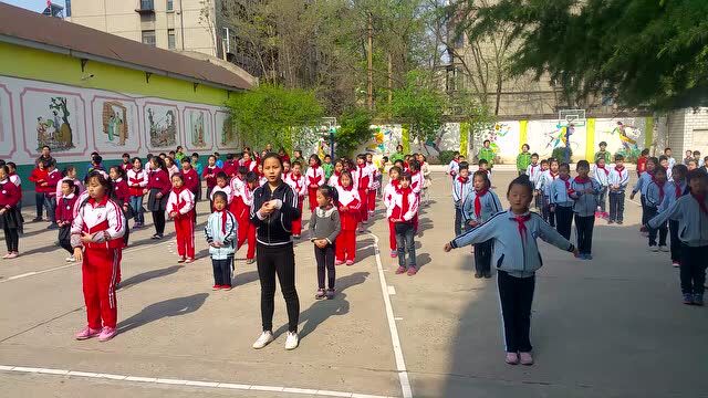 洛阳市东升二小南山校区戏曲广播体操