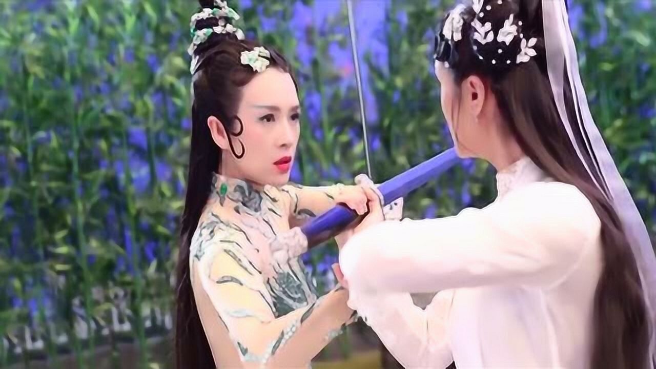 章子怡挑战张曼玉"青蛇"扮相_腾讯视频